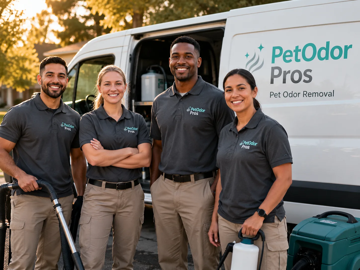 Pet Odor Removal team serving Ensign, KS